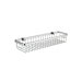 Sideline Rectangular Soap Basket in Polished Chrome