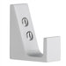 Beslagsboden 1.875" Hook in Aluminium