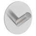 Beslagsboden 2" Design Self Adhesive Hook in Brushed Stainless Steel