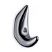 Beslagsboden Small 2" Moon Hook