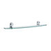 Club 24" Wall Mount Bathroom Glass Shelf