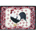 Accents Kitchen Bandana Rooster Novelty Rug