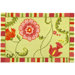 Jacobean Fuschia Rug