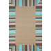 Lido Beach Comber Turquoise Rug