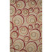 Spello Hoops Red Rug