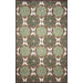Ravella Lakai Circles Green Indoor / Outdoor Rug