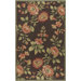 Rain Chocolate/Burgundy Rug