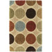 Concepts Circle Beige Multi Rug