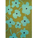Festival Moss Green Rug