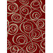 Vesuvio Swirl Red Rug