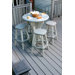 30" Round Patio Pub Table with Stools
