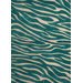 Brio Blue Animal Print Rug