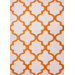 City &nbsp;Red/Orange Geometric Rug