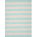 Pura Vida Sky Blue Stripe Rug