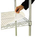 48" W x 18" D Shelf Liners for Wire Shelving in Clear Plastic