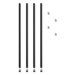 Stackable Posts for Wire Shelving
