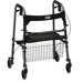 "Cruiser De-light" Folding Walker in Blue (Single Box with Basket)