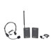 VHF Wireless Lapel and Headset Mic Kit