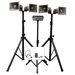 Deluxe Wireless Quad Half-Mile Hailer Kit with Heavy Duty Tripods