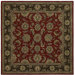 Tara Squared Bermuda Salsa Rug