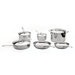 Premium Copper Clad Stainless Steel 10-Piece Cookware Set