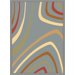 Torino Light Blue Confetti Rug