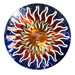 Refraxions Sun Face 3D Wall Art