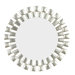 Gilbert Wall Mirror in Silver
