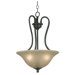 Helena 3 Light Inverted Pendant 