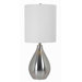 Droplet Table Lamp in Brushed Steel