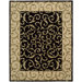 Versaille Palace Black Rug