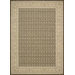 Persian Empire Chocolate Checked Rug