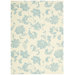 Home & Garden Ivory/Blue Rug