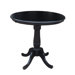 Round Top Pedestal Table