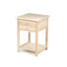 Wood End Table