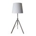 13" Tripod Task Lamp in Brushed Steel