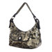 Travel Print Hobo Bag