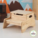 Step N' Store Stool in Natural
