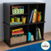 Storage Unit with Shelves in Espresso