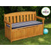 Wood Storage Bench