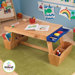Table with Drying Rack and Storage