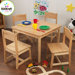Farmhouse Kids' 5 Piece Table and Chair Set