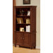 Artisan Door Bookcase in Auburn Cherry