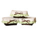 Baby Bear Set of 3 Wicker Storage Baskets in Chocolate