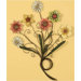 Colorful Flowers Wall Art - 36" x 30"