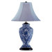 Porcelain Table Lamp in Blue and White
