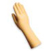 8 40180 12" AccuTech 870 8 mil Natural Rubber Latex Hand Specific Sterile Powder-Free Disposable Gloves With Smooth Finish
