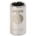 1/4" Dr. Standard Sockets - skt 1/4dr 6pt 10mm