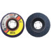 Flap Discs, Z3 -100% Zirconia, Regular - 4"x5/8" t27 z3 reg 120 grit flap disc
