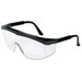 Stratos&reg; Spectacles - stratos black frame clear lens safety glass